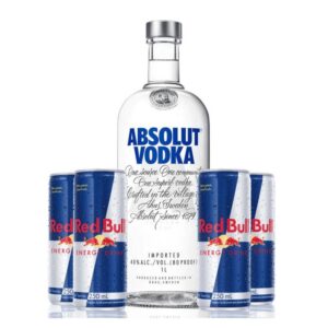 Absolut Vodka & 4xRed Bull