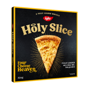 iglo Holy Slice Four Cheese Heaven Pizza