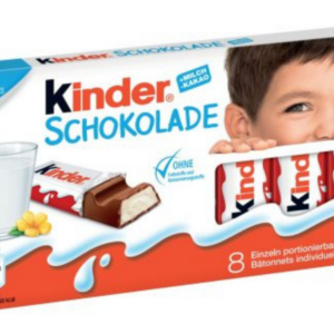 Kinder Schokolade 8 Riegel 100g