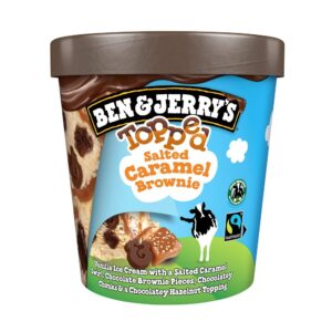 Ben & Jerry's Topped Salted Caramel Brownie