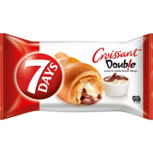 7 Days Double Croissant Schoko & Vanilla