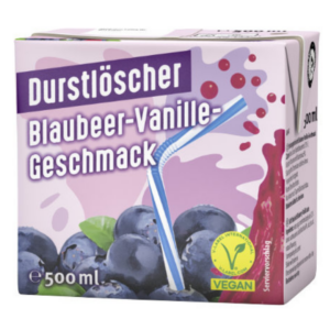 Durstlöscher Blaubeer-Vanille
