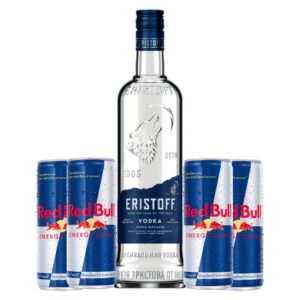 Eristoff Vodka & 4xRed Bull