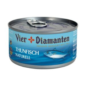 Vier Diamanten Thunfisch Naturell
