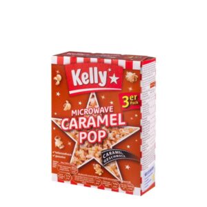 Kelly's Mikrowellenpopcorn Caramel 3er