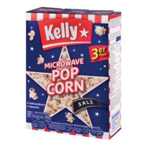 Kelly's Mikrowellenpopcorn Salz 3er